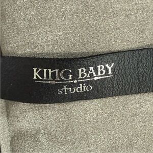 King Baby Studio Black and Silver Accessory